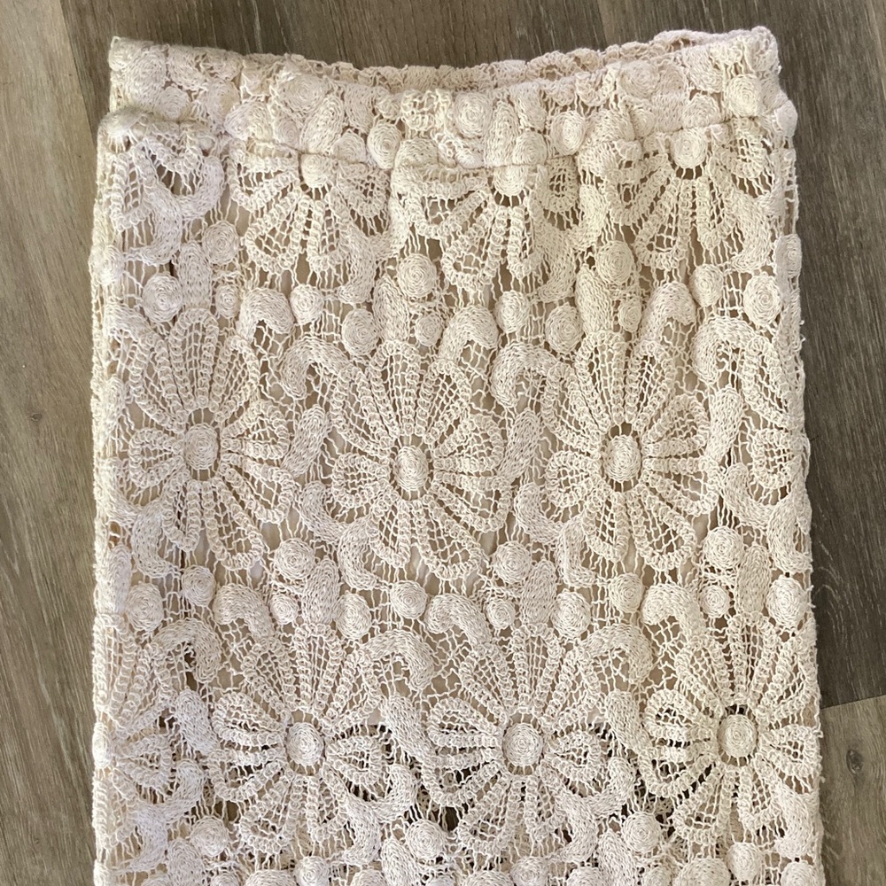 Crochet Maxi Skirt - Picture 2 of 4